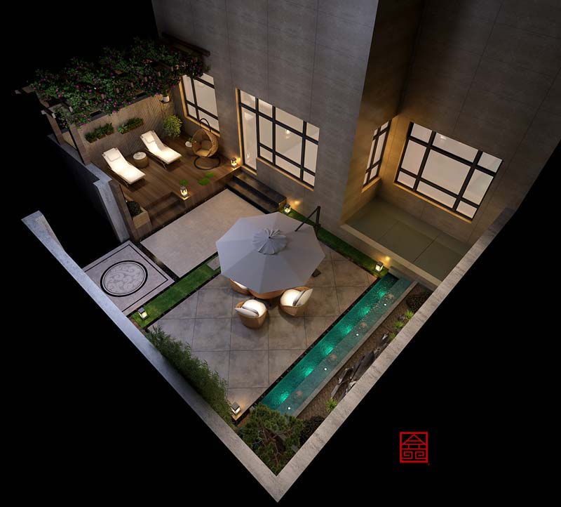 萬和原著下躍-裝修設(shè)計(jì)-庭院