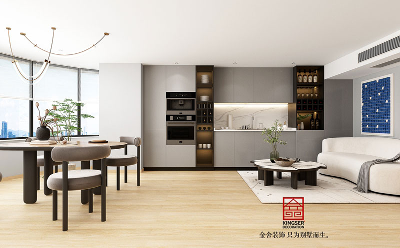 石家莊中冶盛世廣場裝修設(shè)計(jì)-餐廳