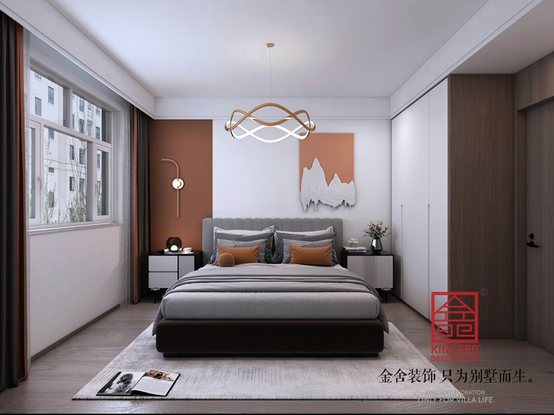 奧北公元150平現(xiàn)代極簡風格裝修設計