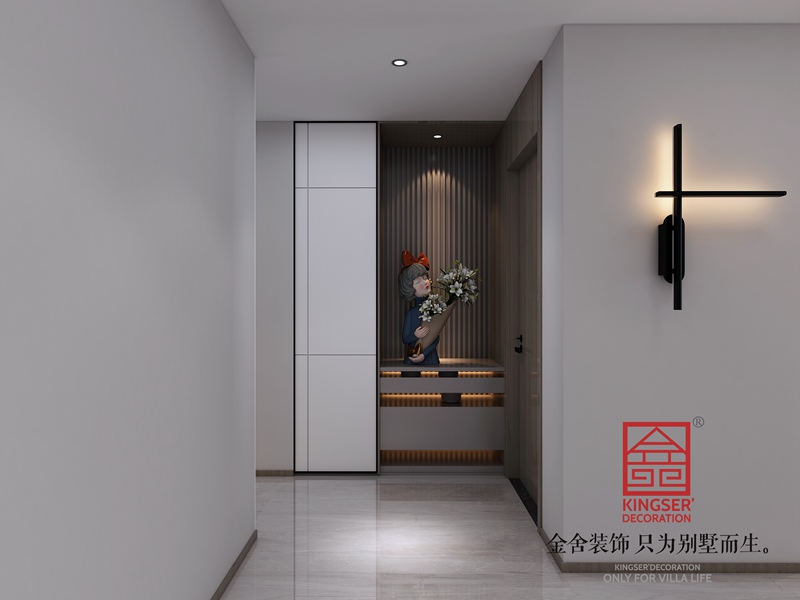 奧北公元150平現(xiàn)代極簡風格裝修設計