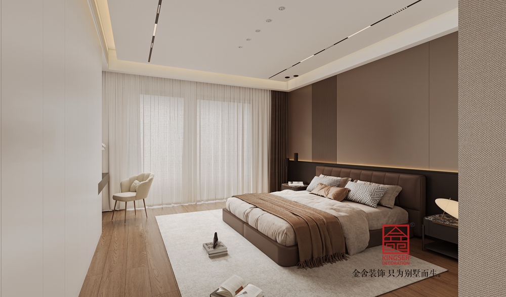 高新苑269平米現代雅奢-臥室