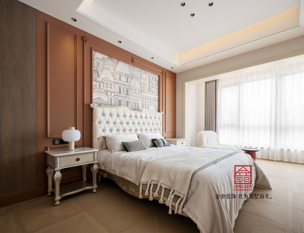 御河上院600平米裝修-臥室